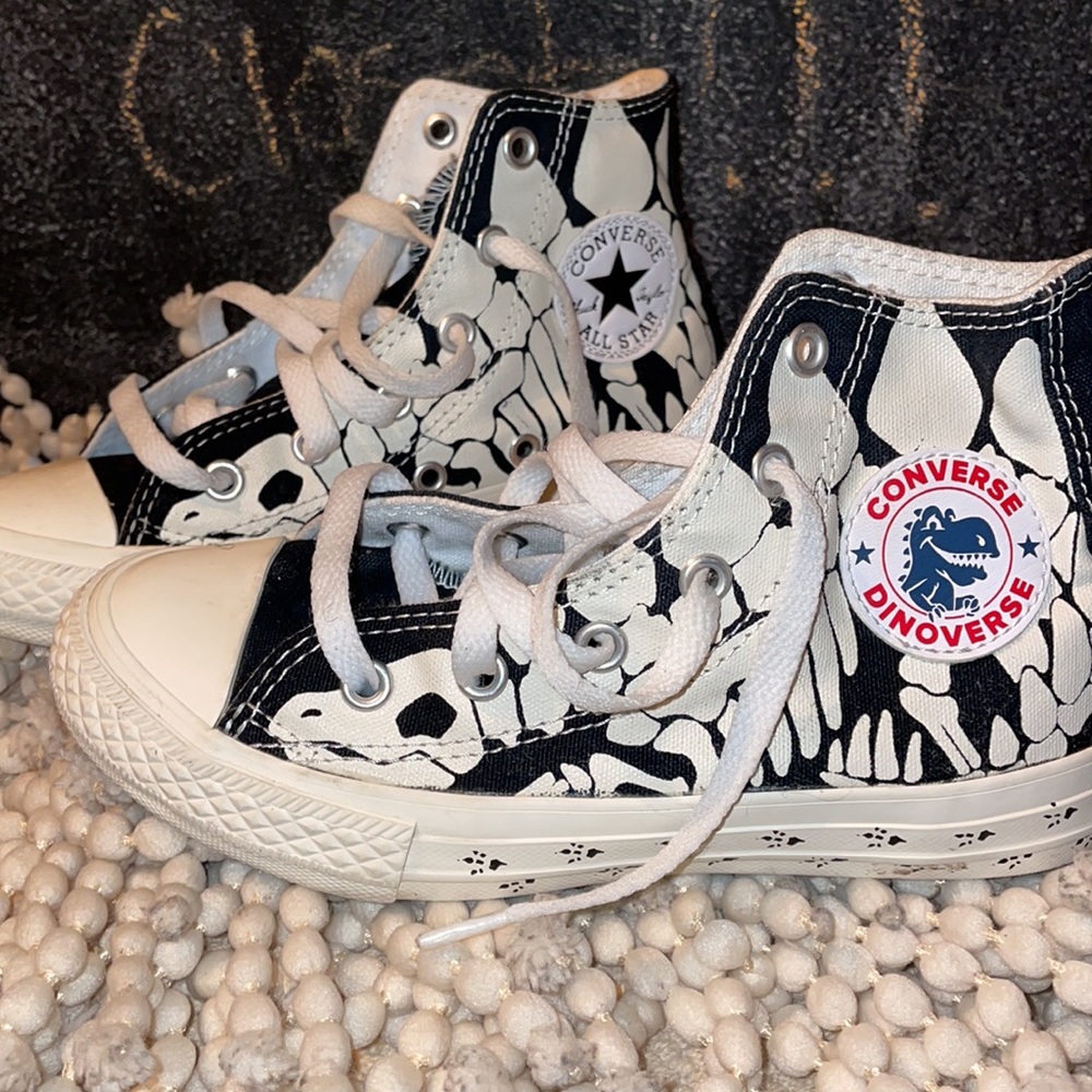 So cool dinosaur converse